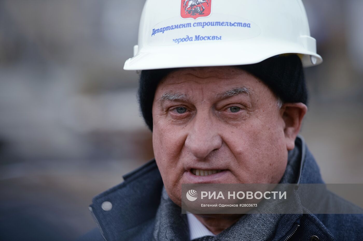 Строительство станции метро "Хорошевская" Третьего пересадочного контура