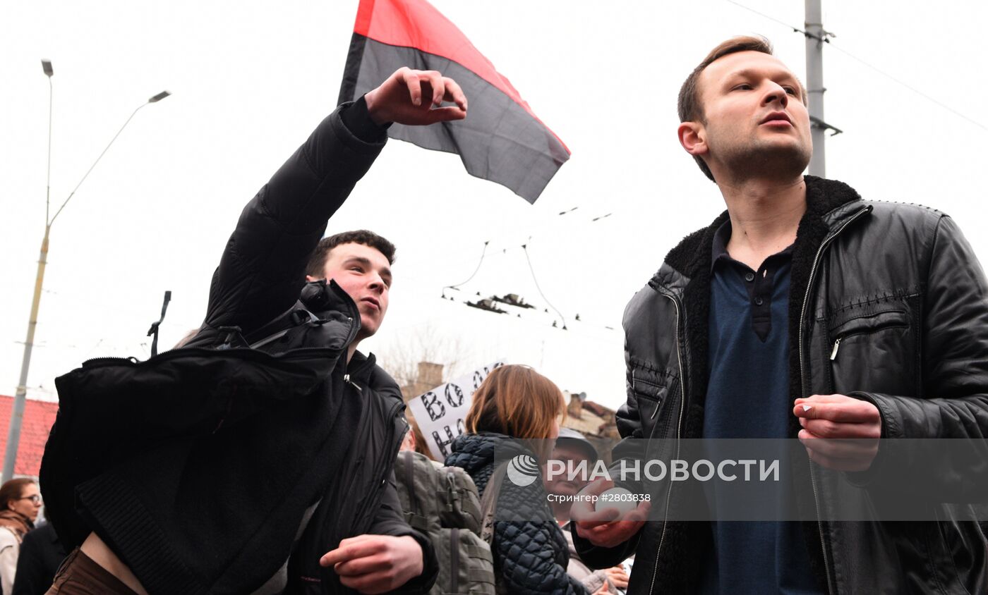 Агрессивные действия против дипмиссий РФ на Украине