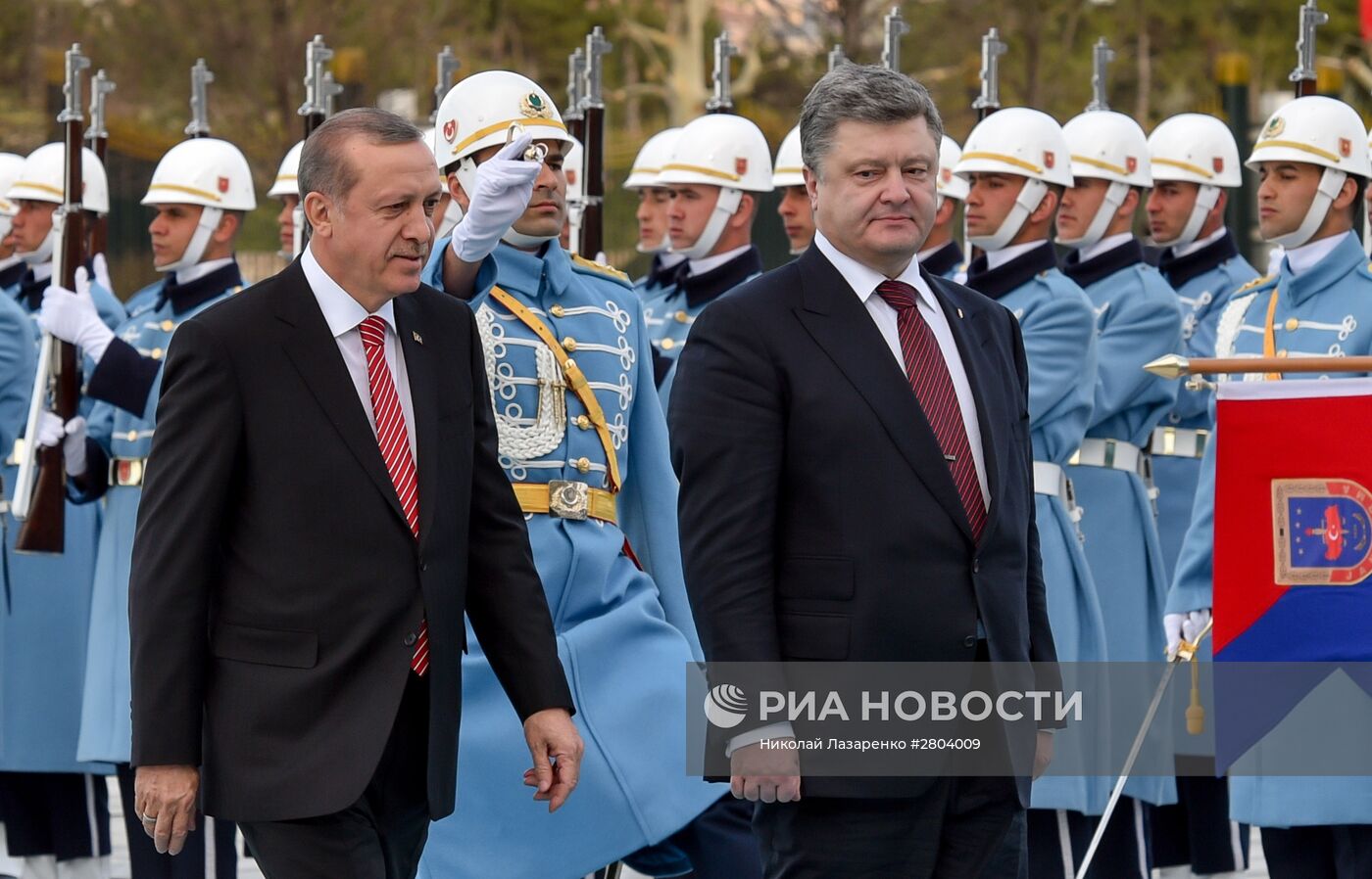 Визит президента Украины П. Порошенко в Турцию