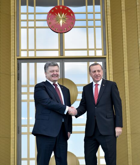 Визит президента Украины П. Порошенко в Турцию