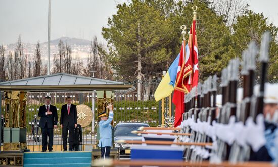 Визит президента Украины П. Порошенко в Турцию