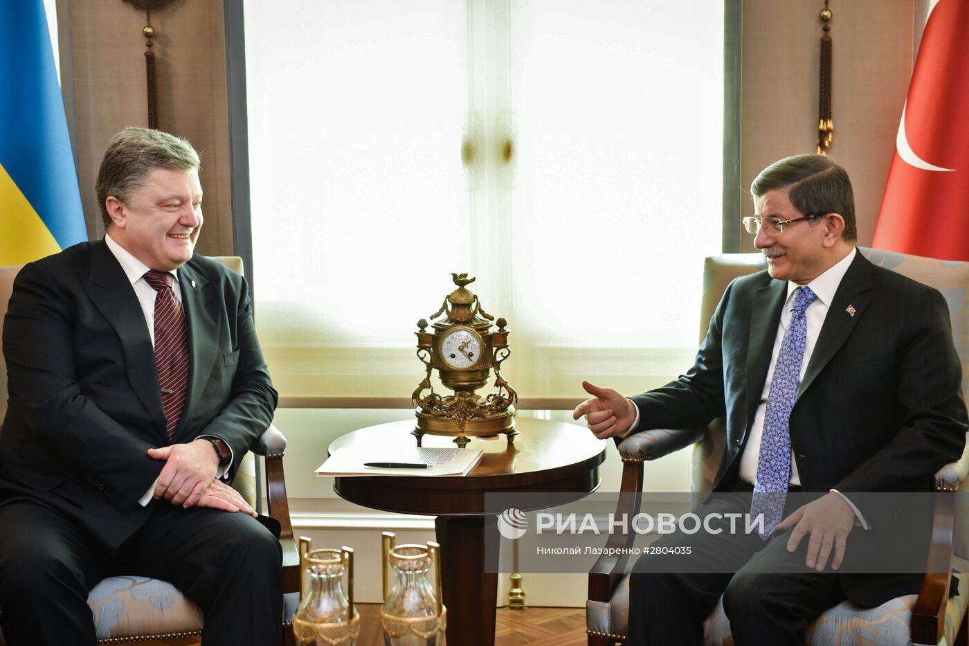Визит президента Украины П. Порошенко в Турцию