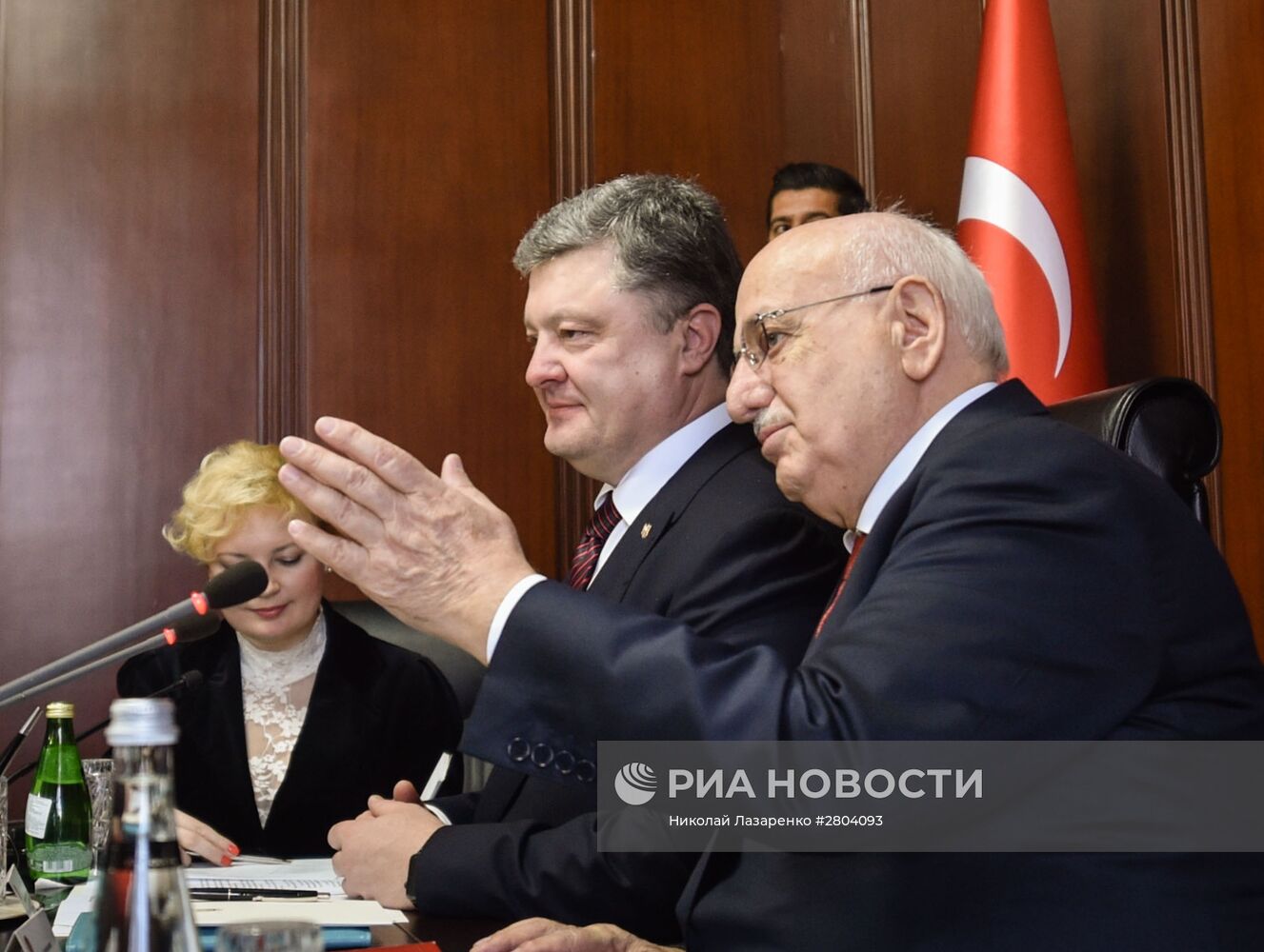 Визит президента Украины П. Порошенко в Турцию