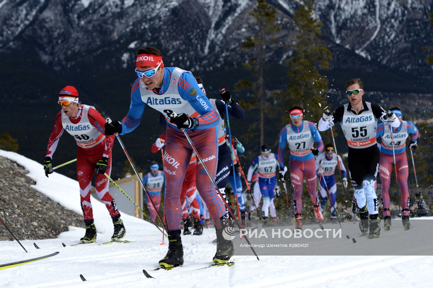 Лыжные гонки. Этап Кубка мира. Мужчины. Скиатлон