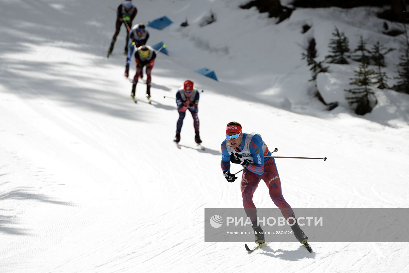 Лыжные гонки. Этап Кубка мира. Мужчины. Скиатлон