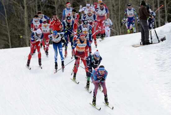 Лыжные гонки. Этап Кубка мира. Мужчины. Скиатлон