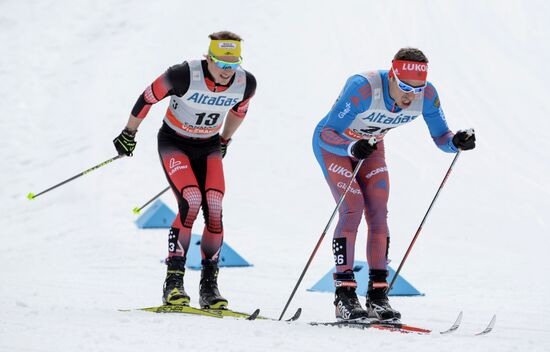 Лыжные гонки. Этап Кубка мира. Мужчины. Скиатлон