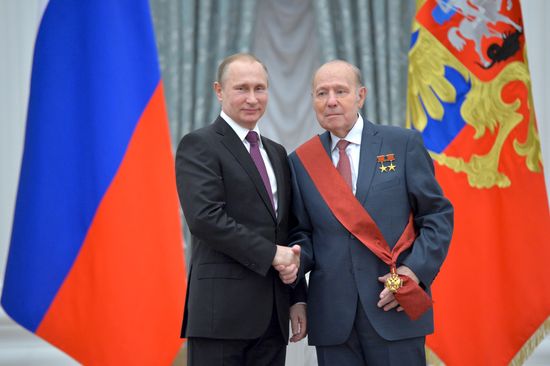 Вручение государственных наград президентом РФ В. Путиным в Кремле