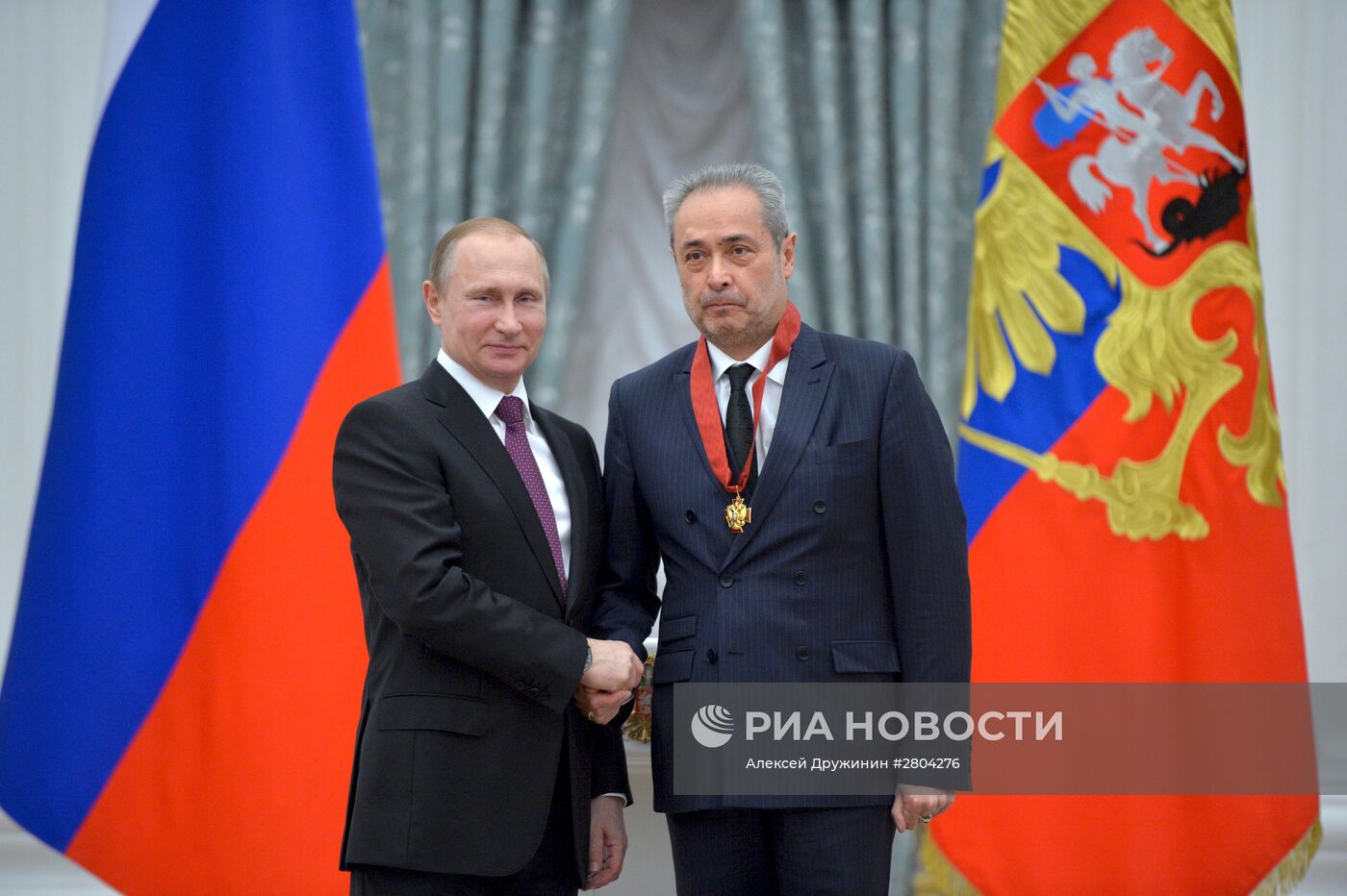 Вручение государственных наград президентом РФ В. Путиным в Кремле