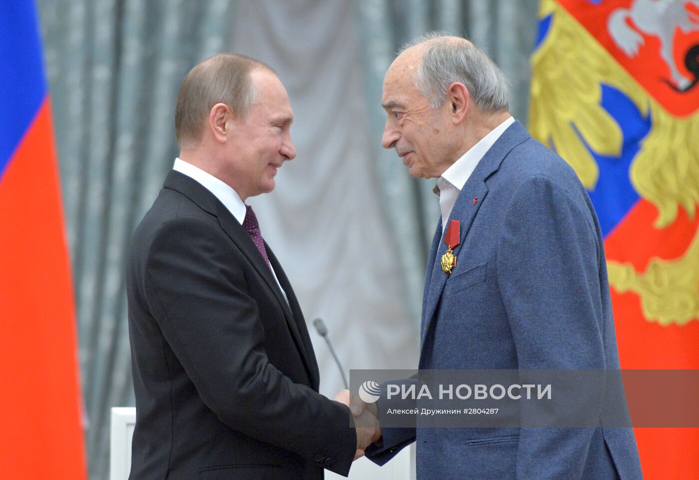 Вручение государственных наград президентом РФ В. Путиным в Кремле