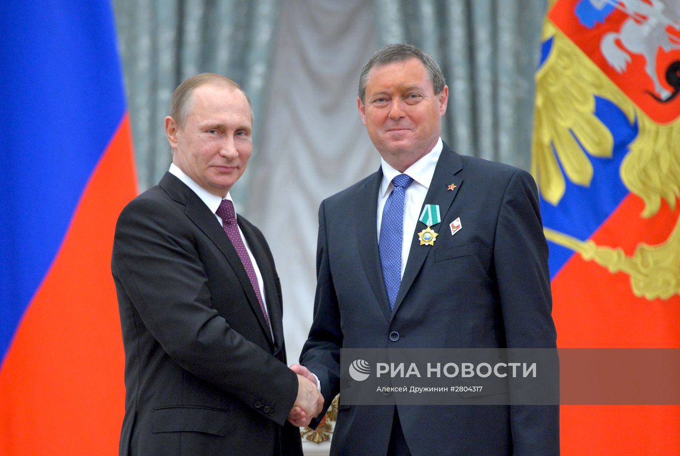 Вручение государственных наград президентом РФ В. Путиным в Кремле