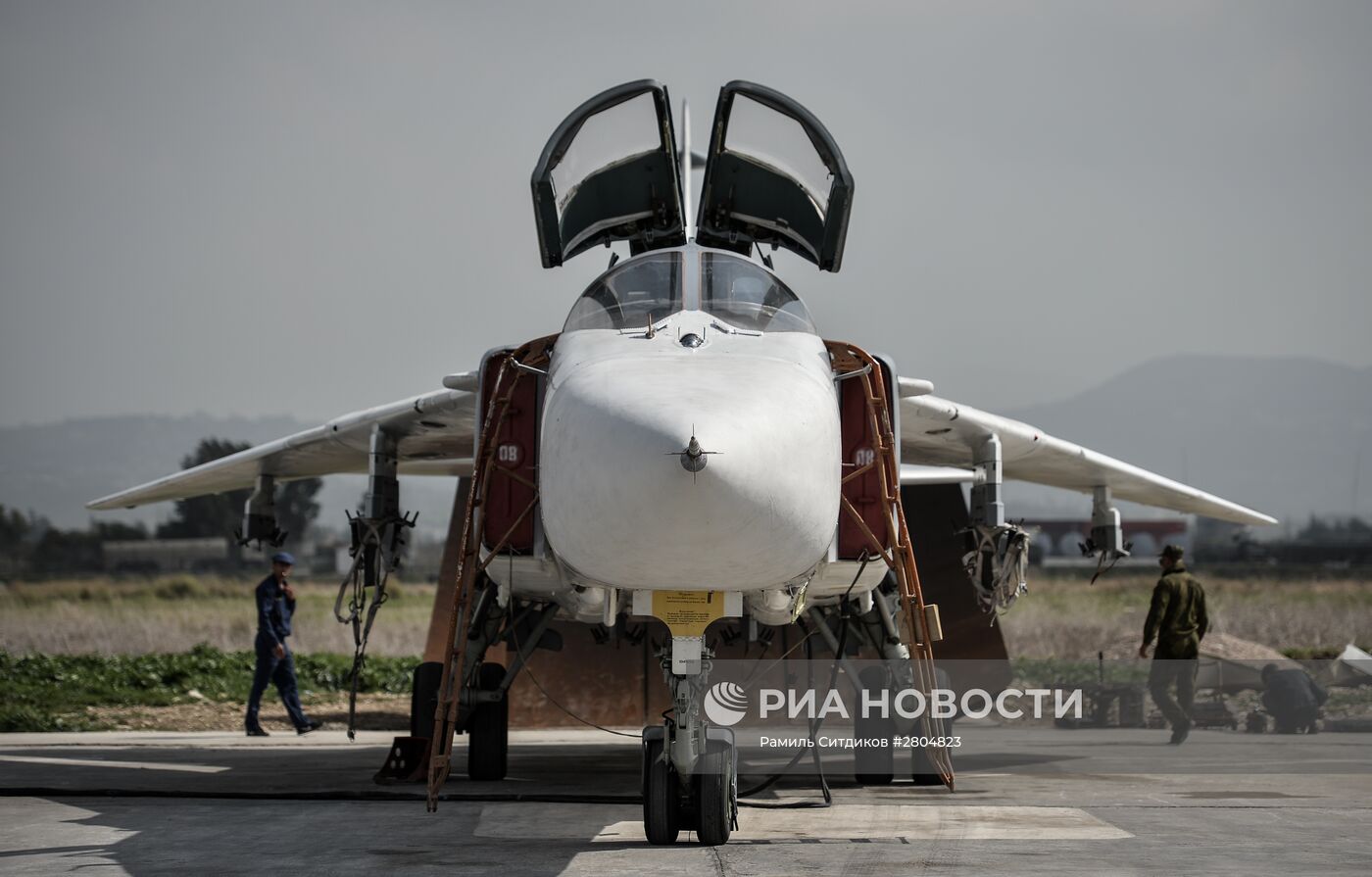 Авиабаза "Хмеймим" в Сирии