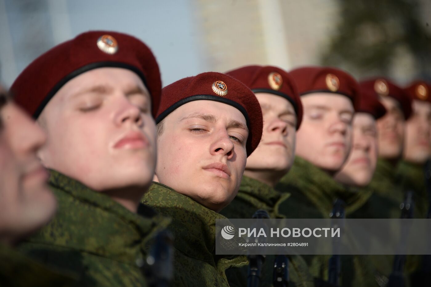Открытая тренировка военнослужащих Отдельной дивизии оперативного назначения им. Ф.Э. Дзержинского