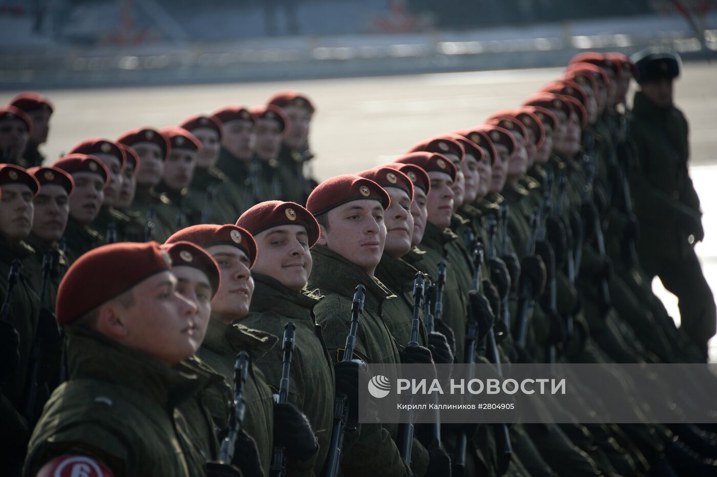 Открытая тренировка военнослужащих Отдельной дивизии оперативного назначения им. Ф.Э. Дзержинского