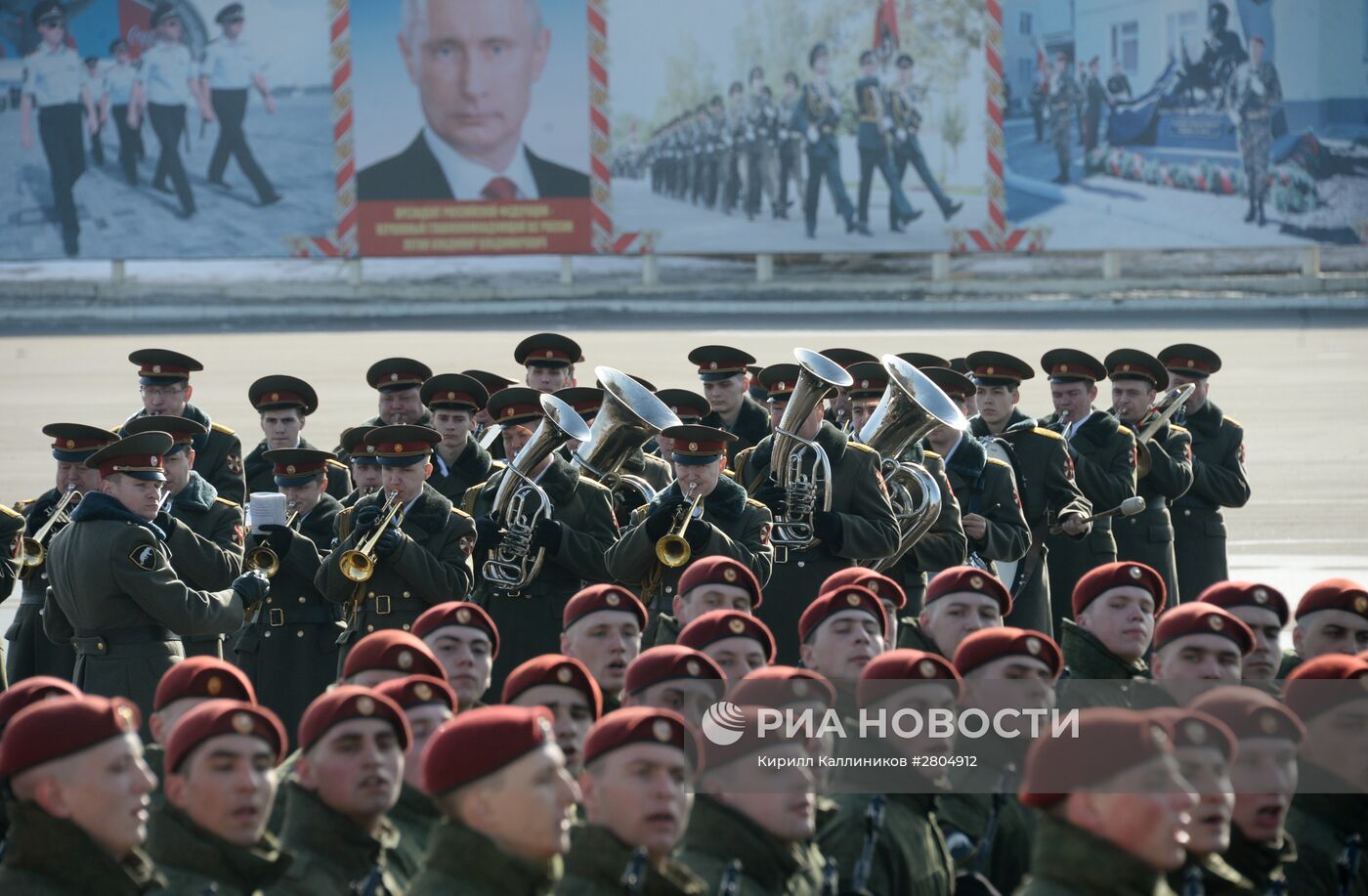 Открытая тренировка военнослужащих Отдельной дивизии оперативного назначения им. Ф.Э. Дзержинского