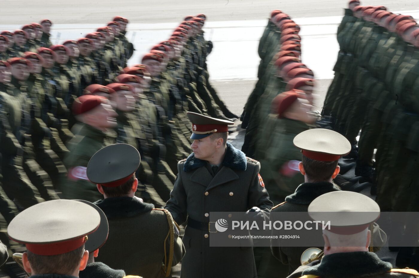 Открытая тренировка военнослужащих Отдельной дивизии оперативного назначения им. Ф.Э. Дзержинского
