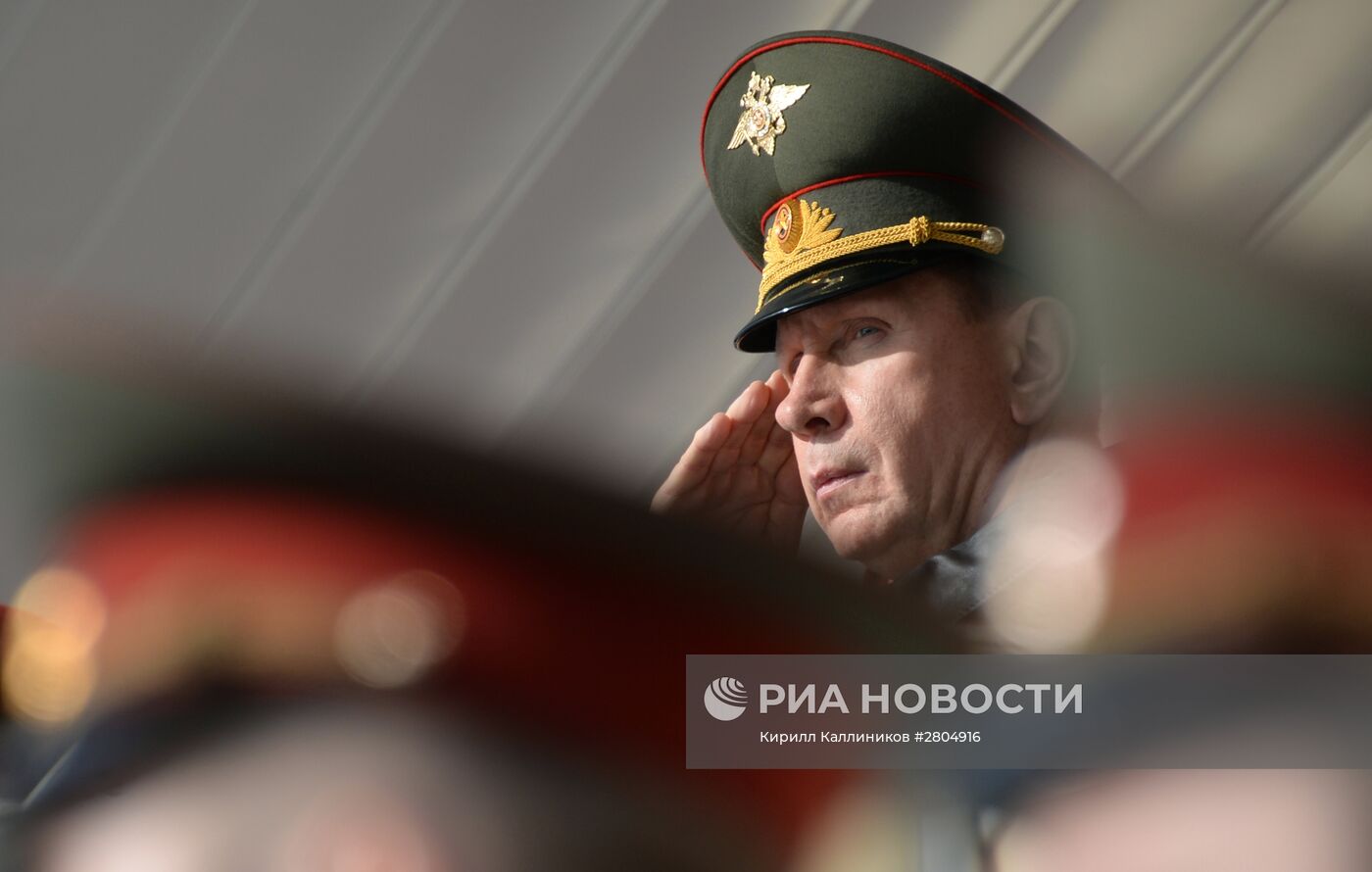 Открытая тренировка военнослужащих Отдельной дивизии оперативного назначения им. Ф.Э. Дзержинского