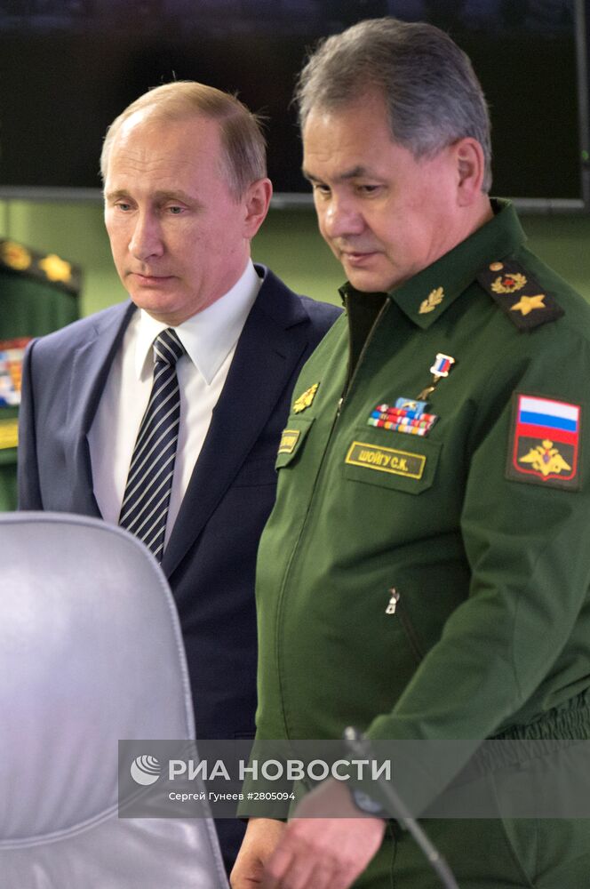 Президент РФ В. Путин провел единый день приёмки военной продукции