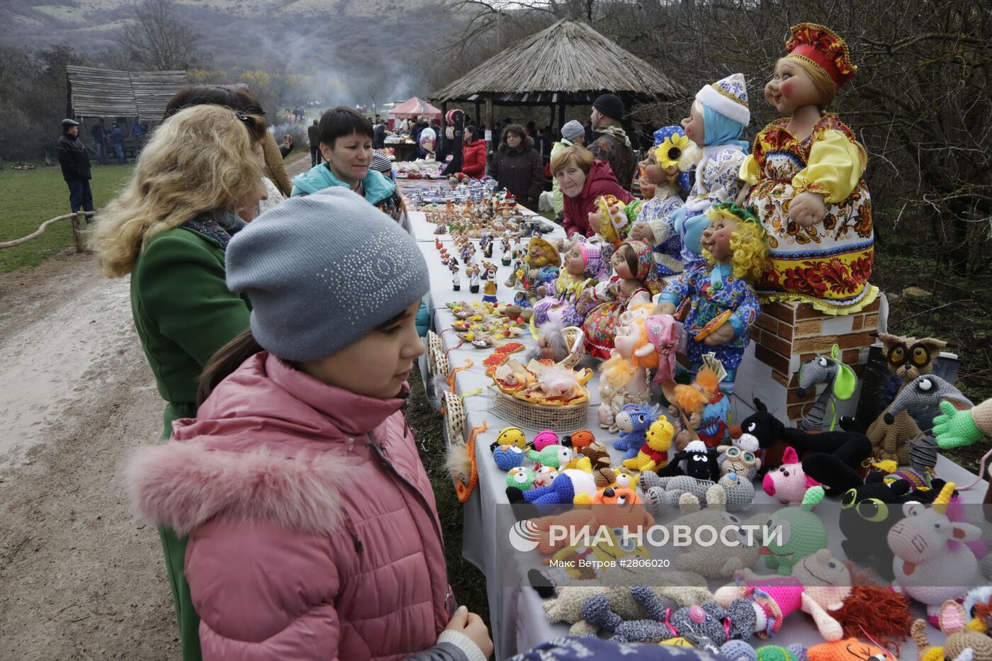 Празднование Масленицы в Крыму