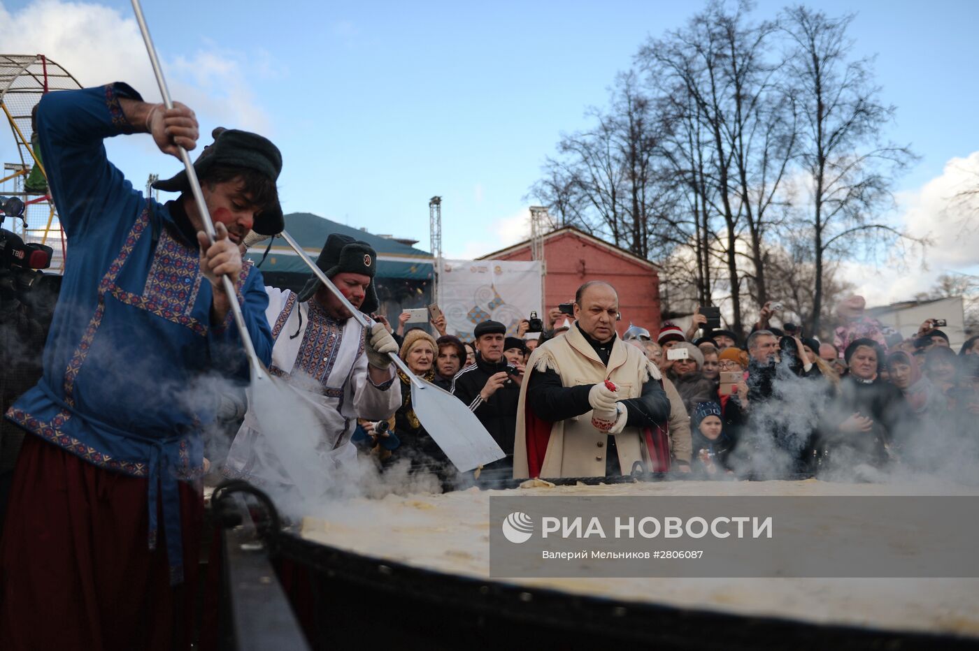 Масленичные гуляния в Москве