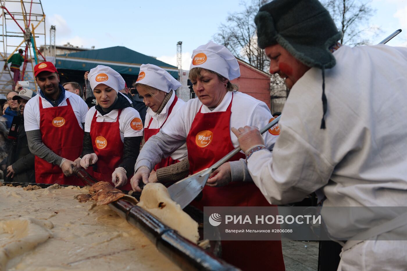 Масленичные гуляния в Москве