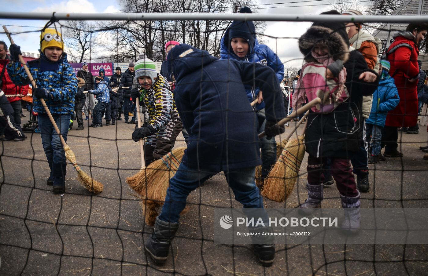 Масленичные гуляния в Москве