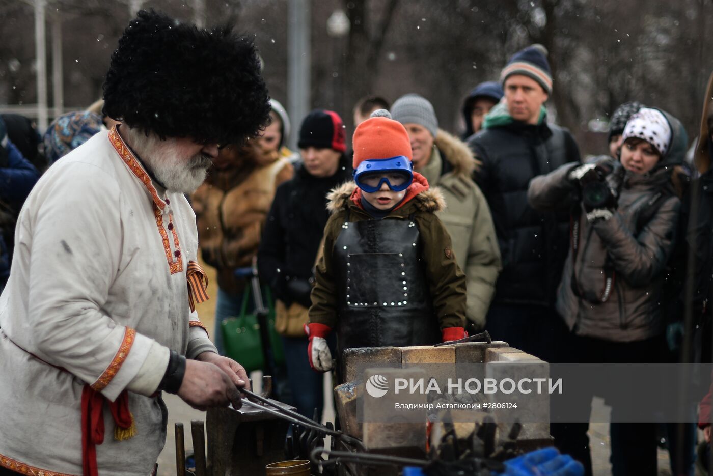 Масленичные гуляния в Москве
