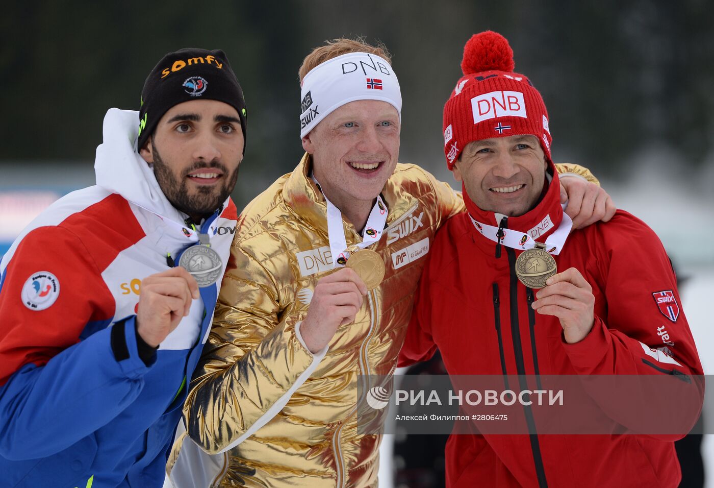 Биатлон. Чемпионат мира. Мужчины. Масс-старт