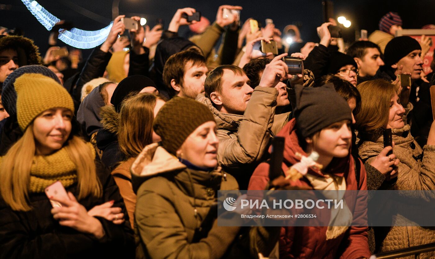 Масленичные гуляния в Москве