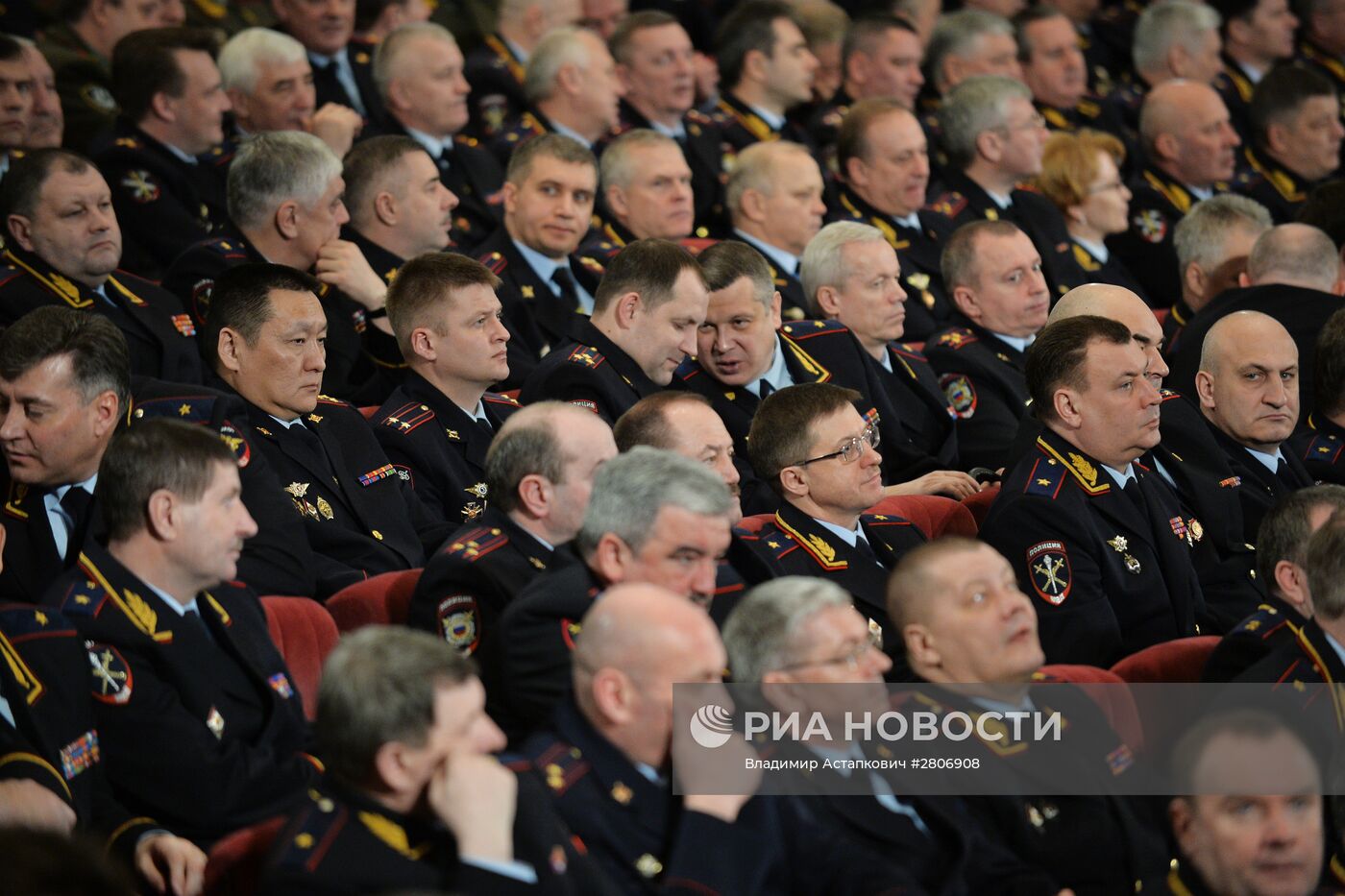 Расширенное заседание коллегии МВД