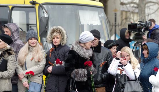 Съемки фильма о событиях "Крымской весны" в Севастополе