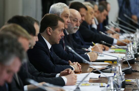 Заседание президиума Совета при президенте РФ по модернизации экономики и инновационному развитию