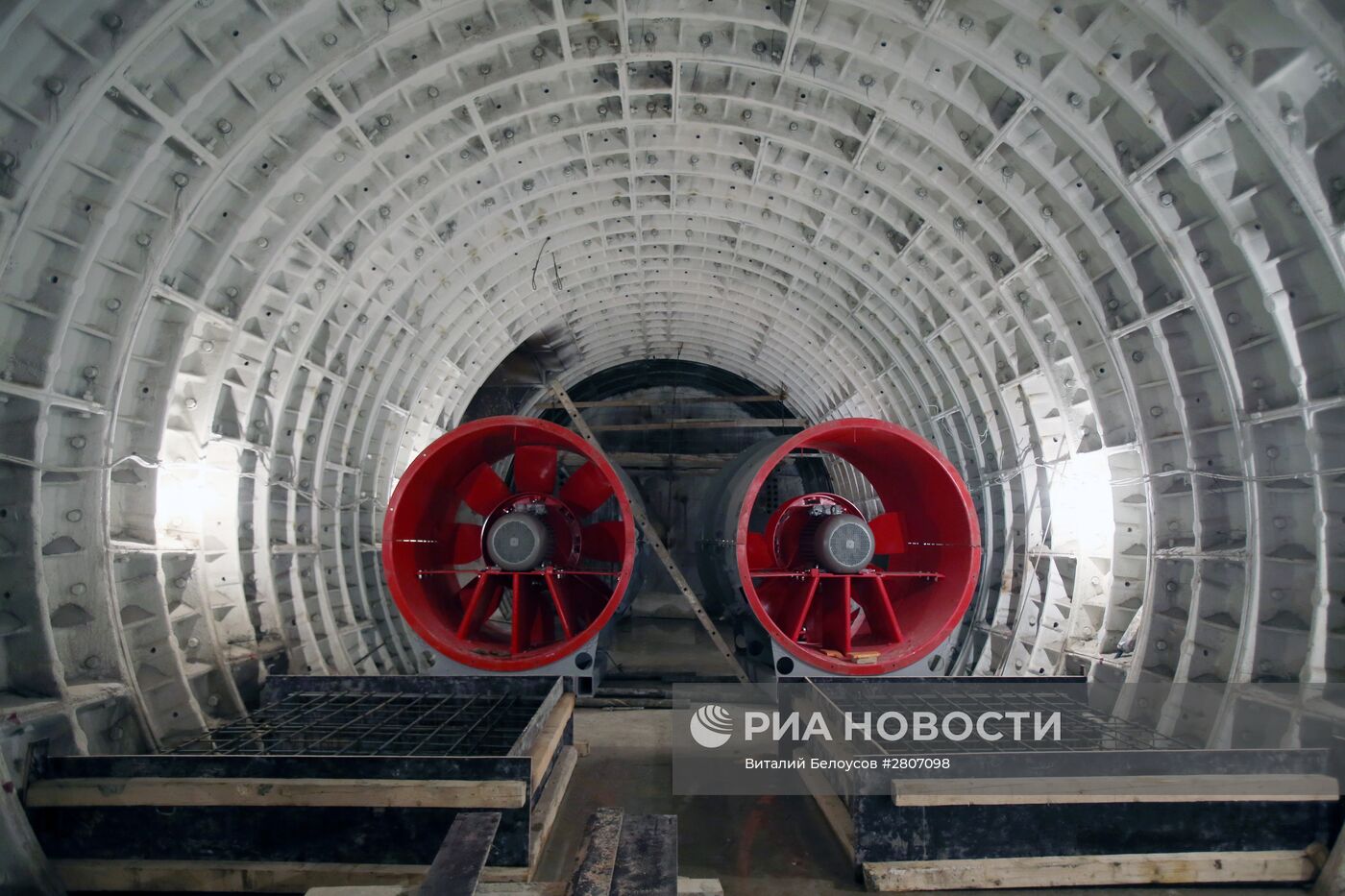 Ход строительства станции "Фонвизинская"