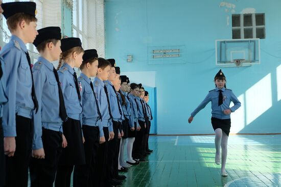 Кадетский клуб "Юный друг пограничника" в Самарской области