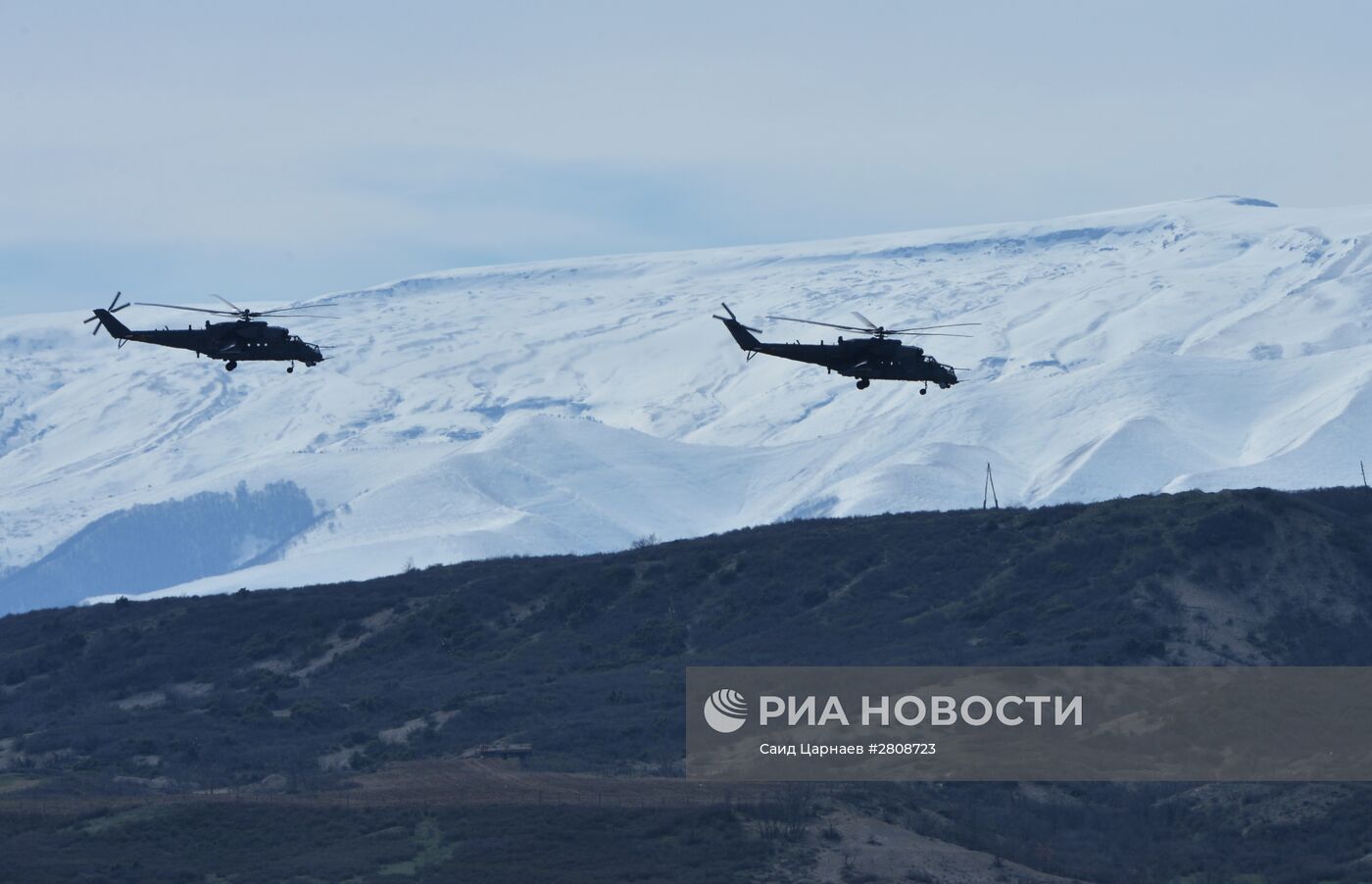 Учения войск ЮВО в Республике Дагестан