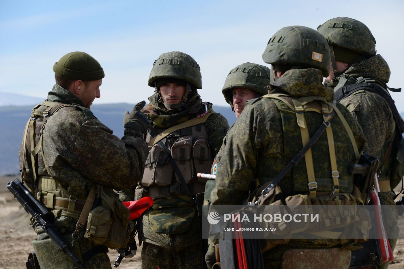 Учения войск ЮВО в Республике Дагестан