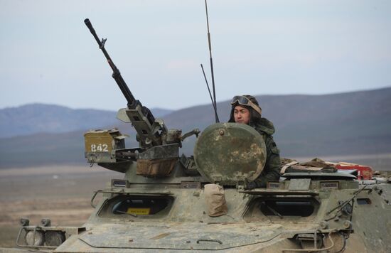 Учения войск ЮВО в Республике Дагестан