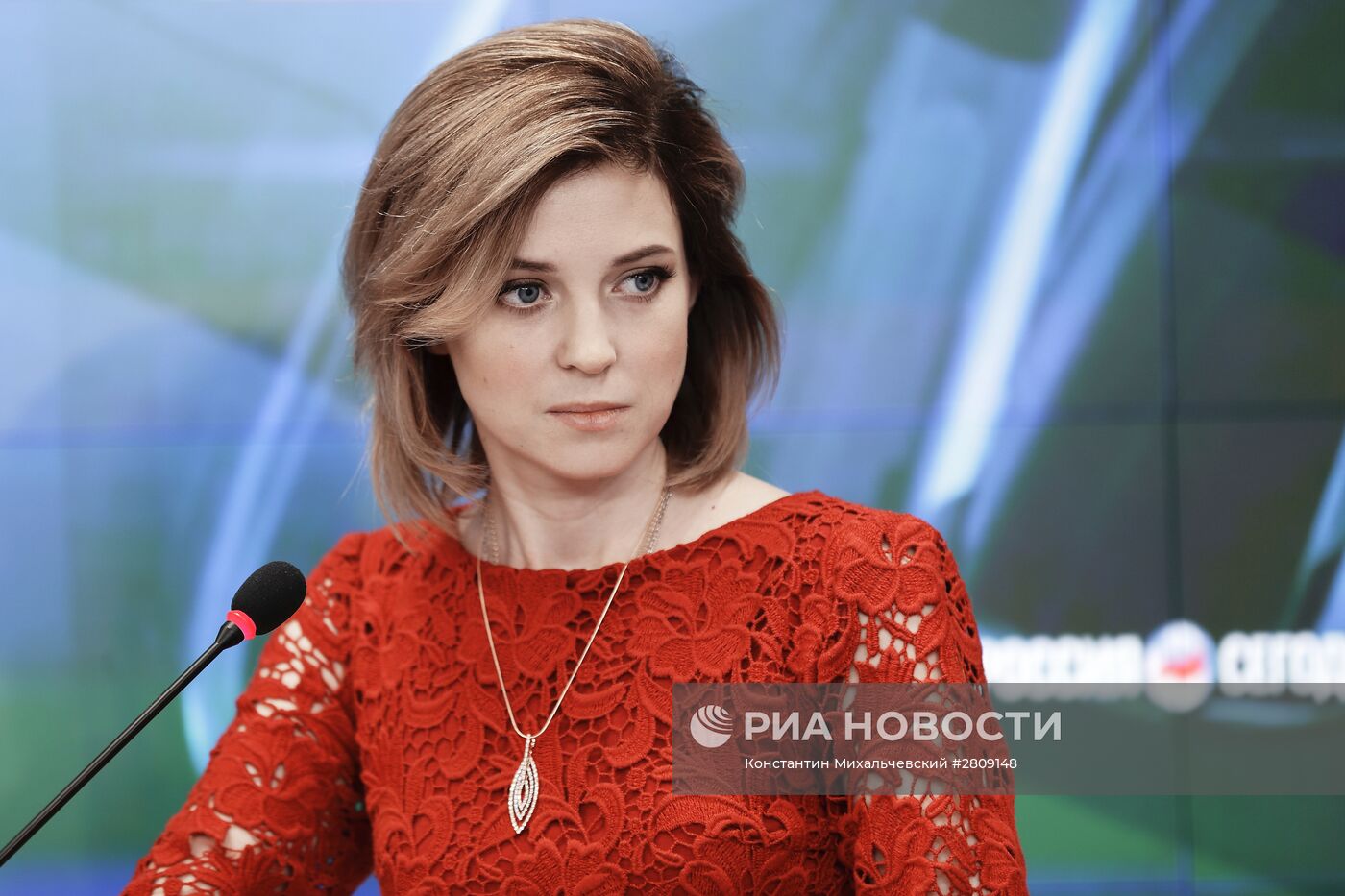 Пресс-конференция Натальи Поклонской в Крыму