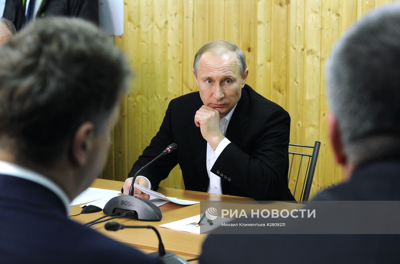 Рабочая поездка президента РФ В. Путина в Крымский федеральный округ
