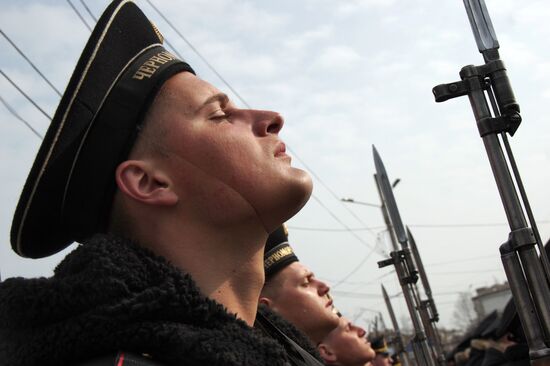 Празднование 110-летия Подводных сил Военно-морского флота РФ в регионах России