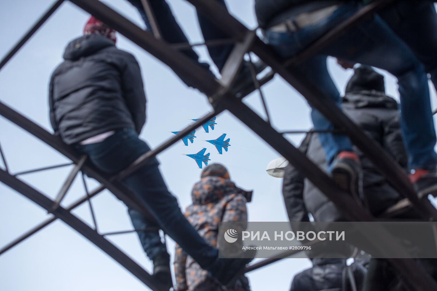 Акция "Служба по контракту — твой выбор" в Омске