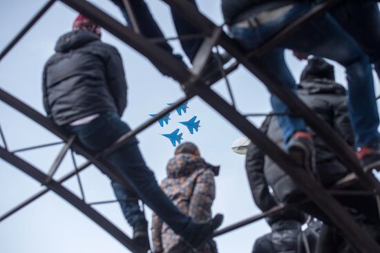 Акция "Служба по контракту — твой выбор" в Омске