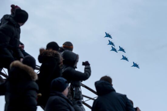 Акция "Служба по контракту — твой выбор" в Омске