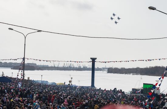 Акция "Служба по контракту — твой выбор" в Омске