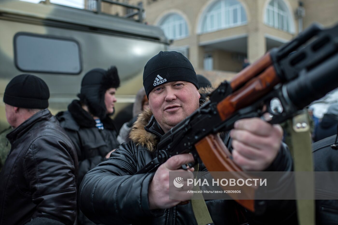 Акция "Служба по контракту — твой выбор" в Омске