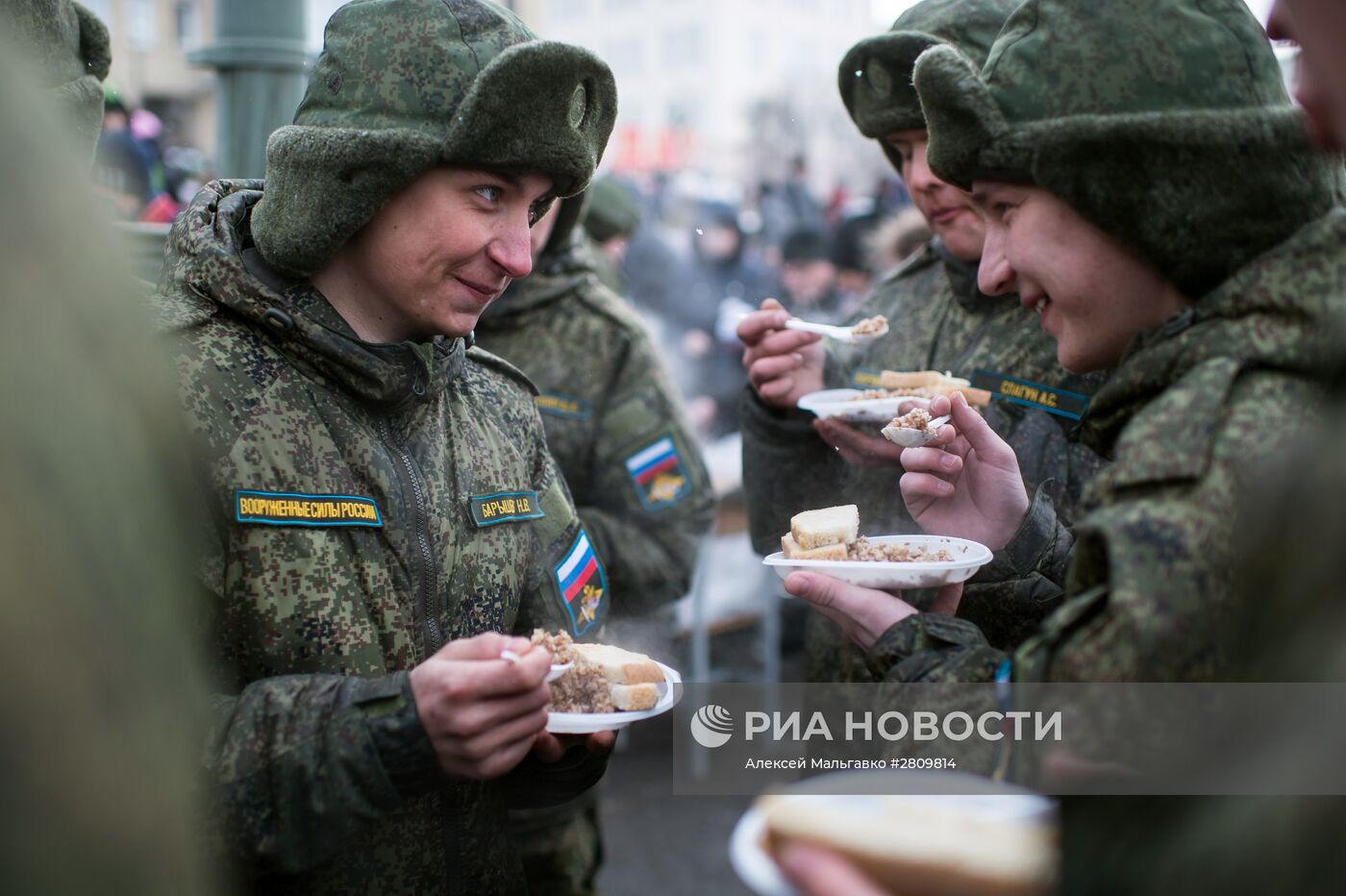 Акция "Служба по контракту — твой выбор" в Омске