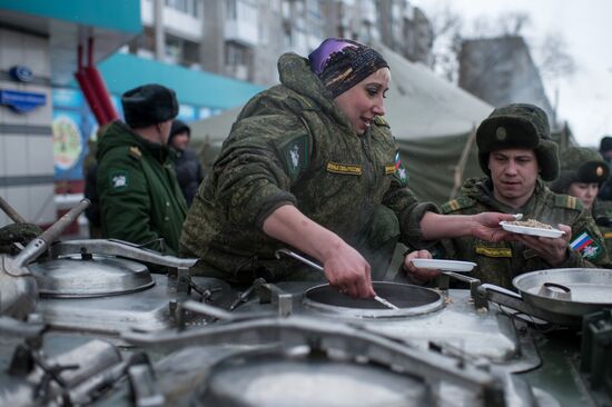 Акция "Служба по контракту — твой выбор" в Омске