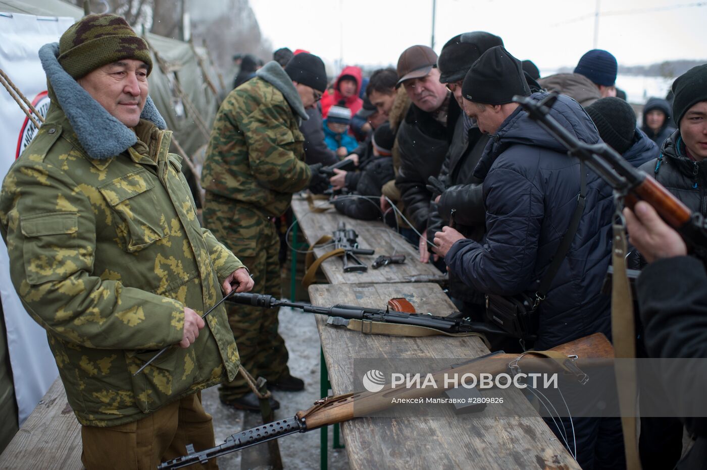 Акция "Служба по контракту — твой выбор" в Омске