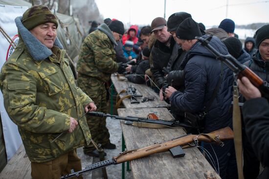 Акция "Служба по контракту — твой выбор" в Омске