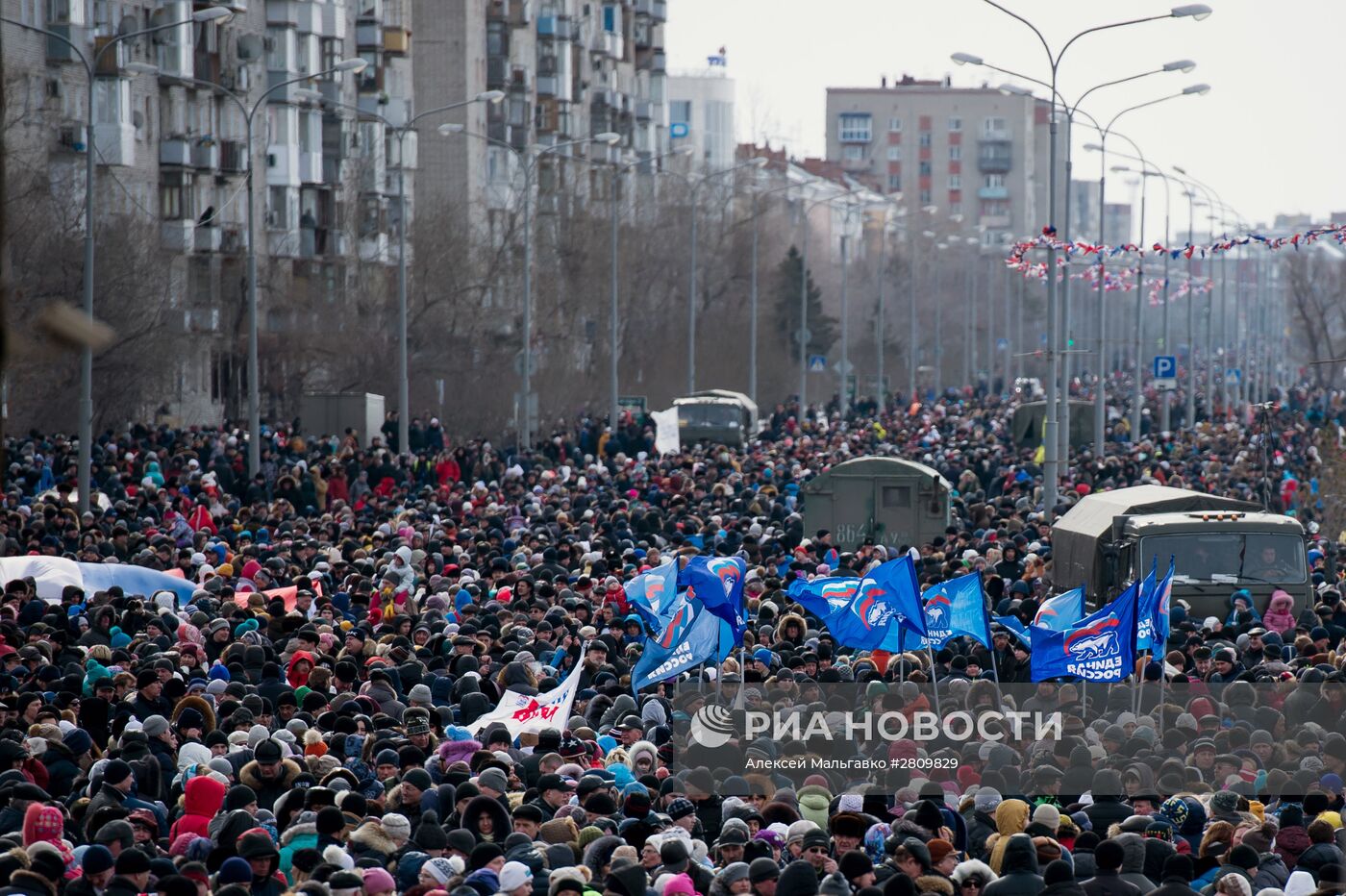 Акция "Служба по контракту — твой выбор" в Омске